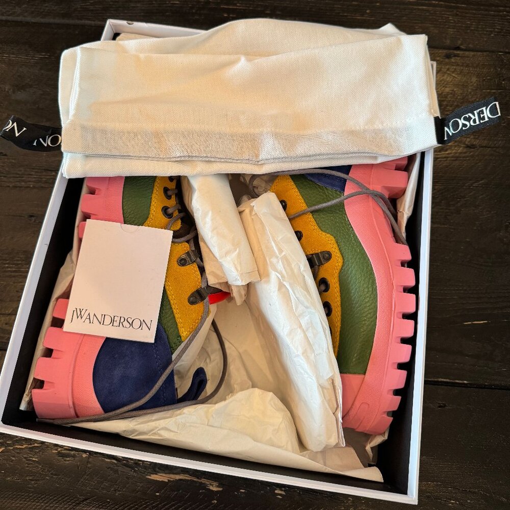 JW Anderson Multicolor Hiking Sneakers - Picture 5 of 7